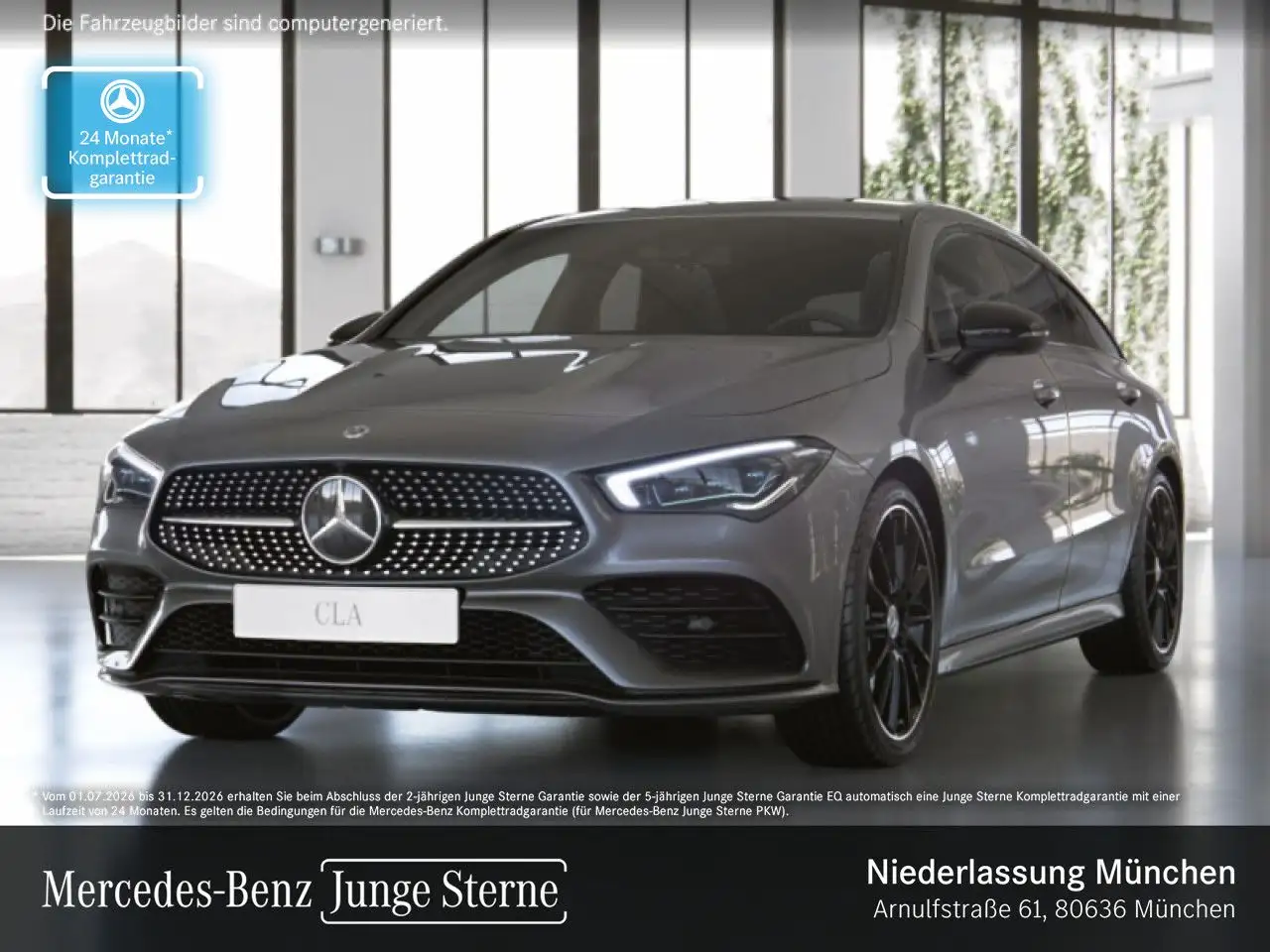 Mercedes-Benz CLA 250 e AMG+NIGHT+360°+MULTIBEAM+19"+HUD+8G — photo 1 of 15