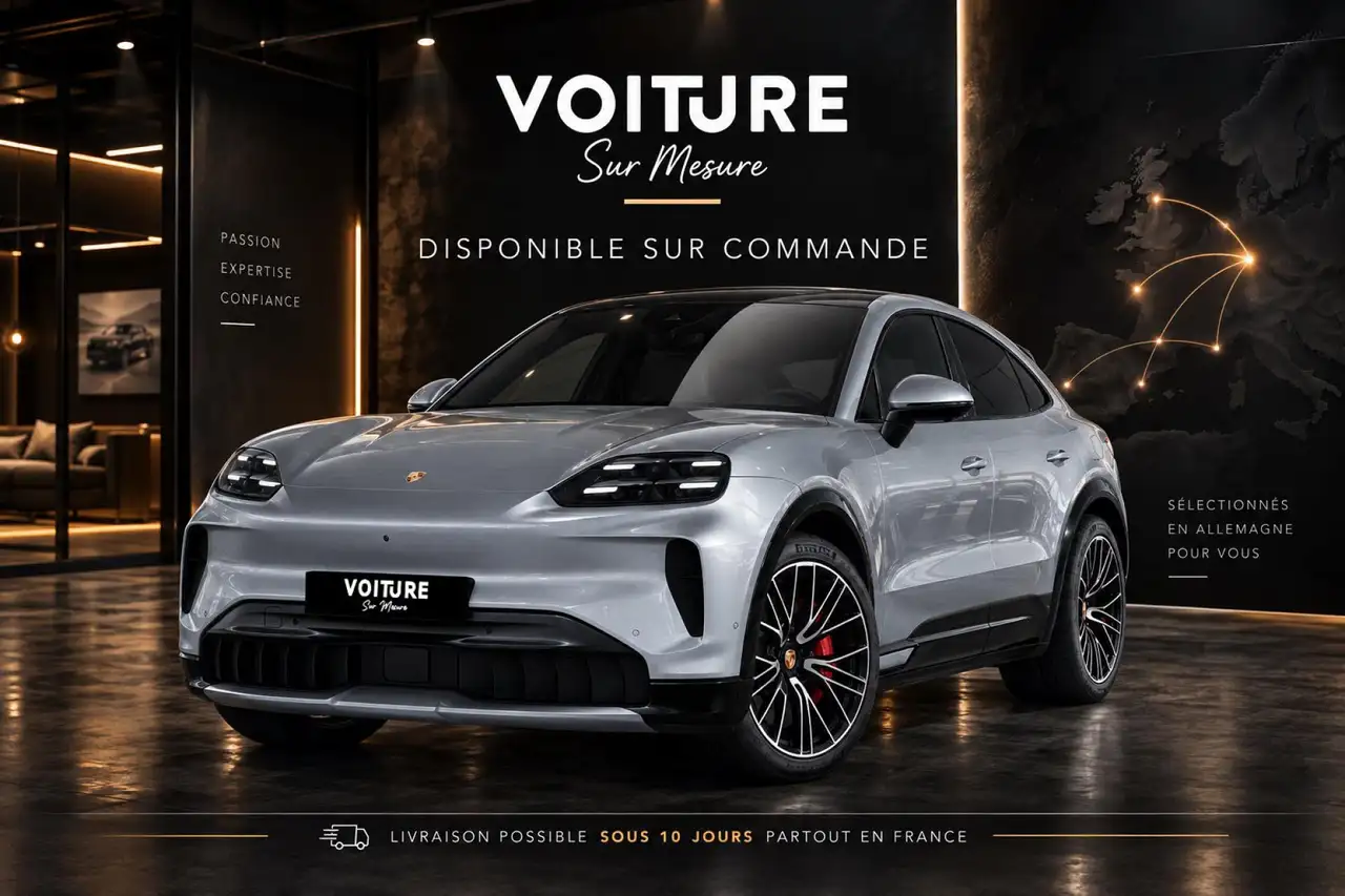 Porsche Cayenne S Coupé Electric 666ch - Roues arr direct- Sport Design - Disponible rapidement — photo 1 of 4