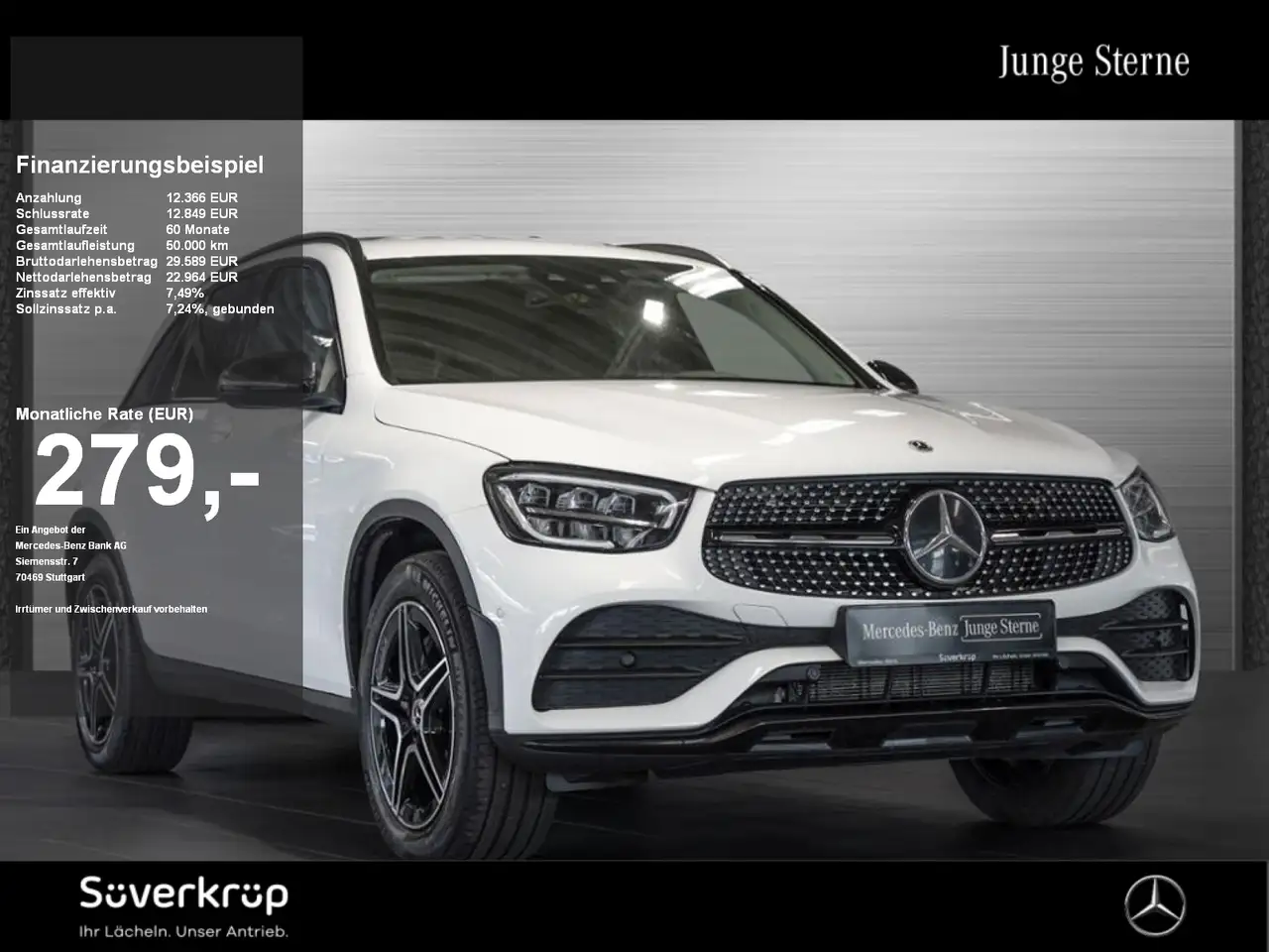 Mercedes-Benz GLC 300 de 4M // AMG NIGHT AHK KAMERA SPUR PDC — photo 1 of 25