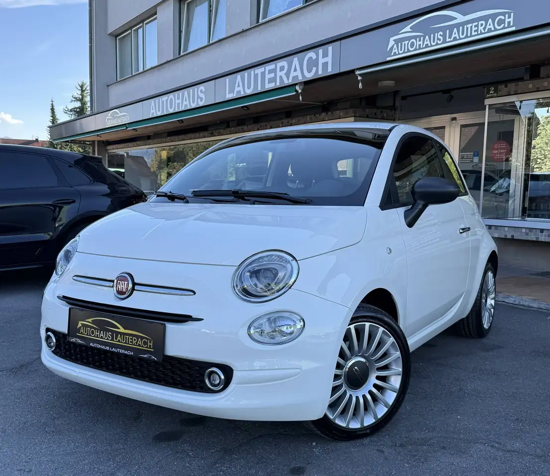 Fiat 500 Dolcevita 1,0 GSE Hybrid *1.BESITZ *NAVI *APP *PDC HI *KLIMAAUT. *TEMPOMAT — photo 1 of 26