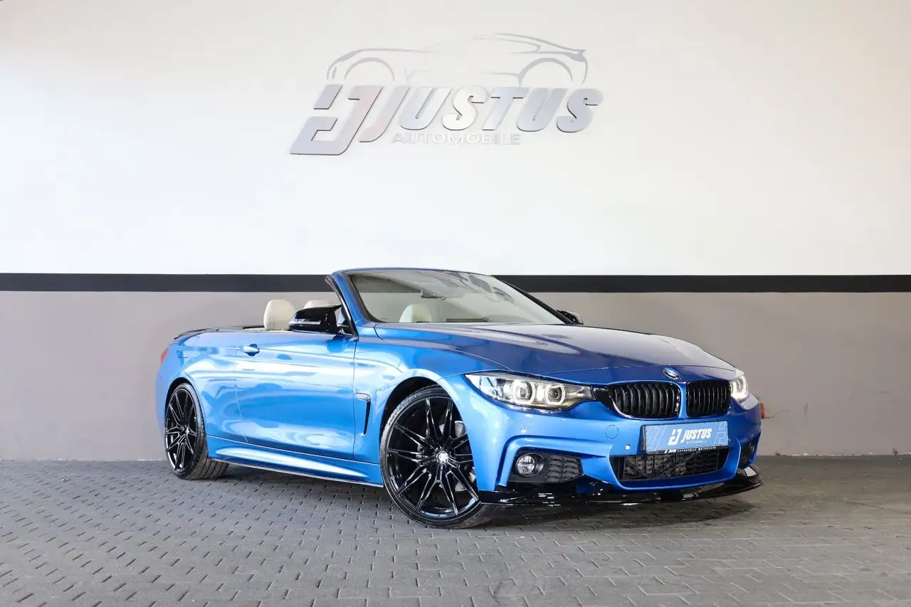 BMW 430 i Cabrio/M/SHZ/HUD/APPLE/TOTW/HK/RFK/PDC/R20 — photo 1 of 20