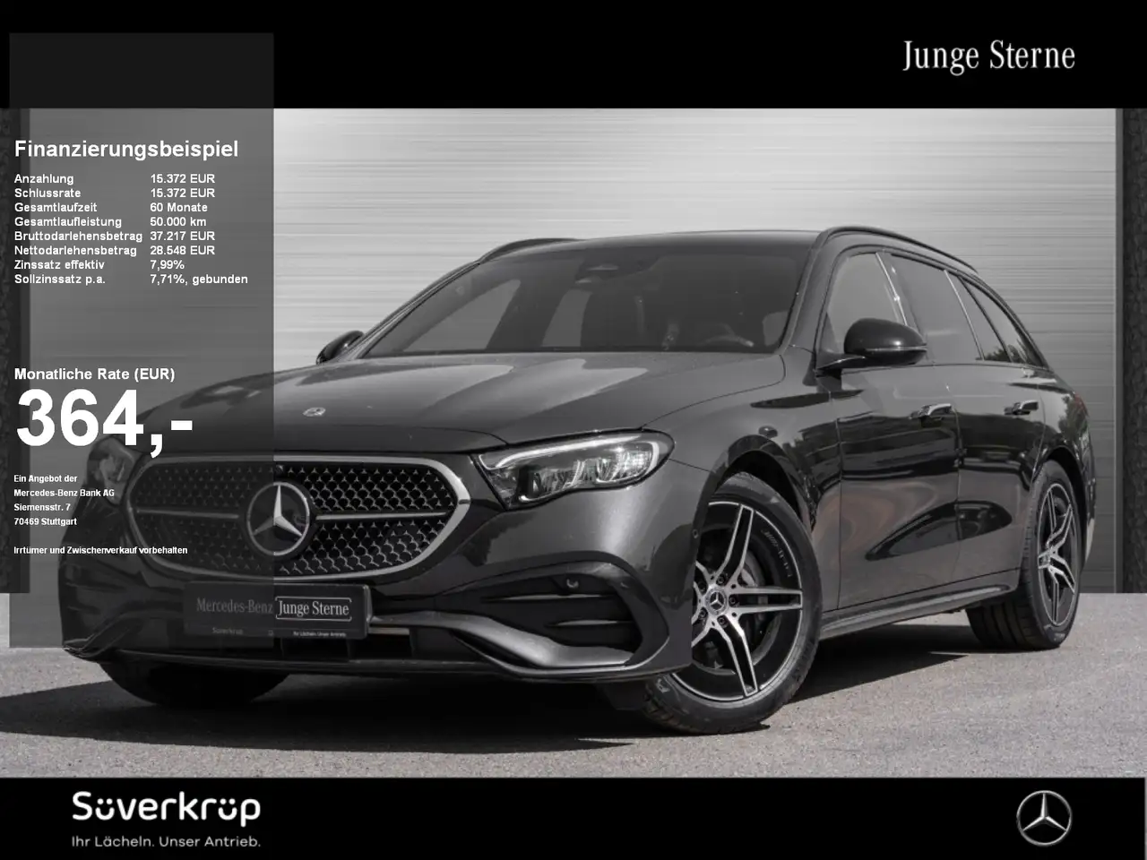 Mercedes-Benz E 200 T , AMG NIGHT AHK DISTR KAMERA PANO SPUR — photo 1 of 27