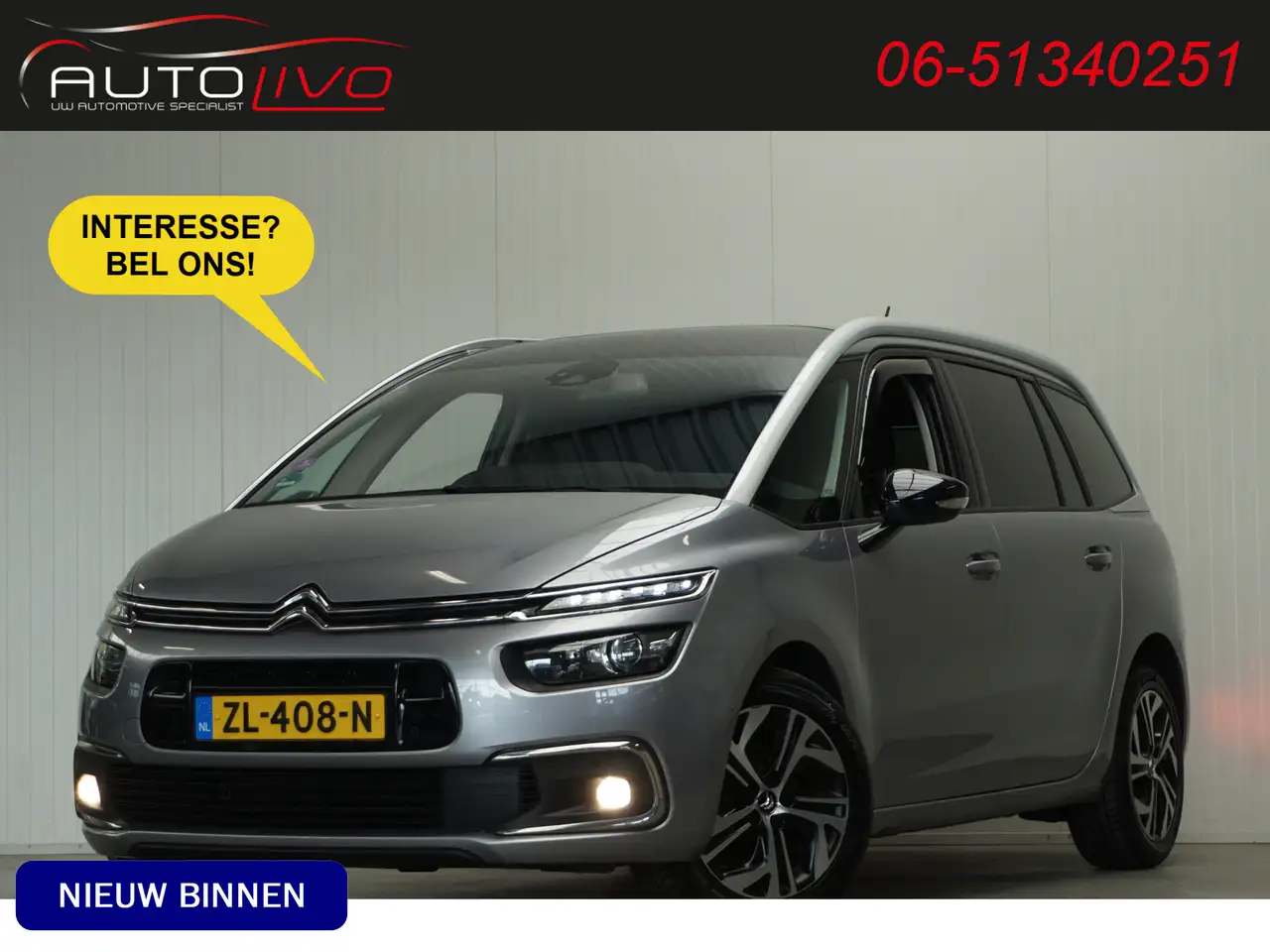 Citroen Grand C4 SpaceTourer 1.2 PureTech Origins MASSAGE NAVI CLIMA PDC CAMERA — photo 1 of 40