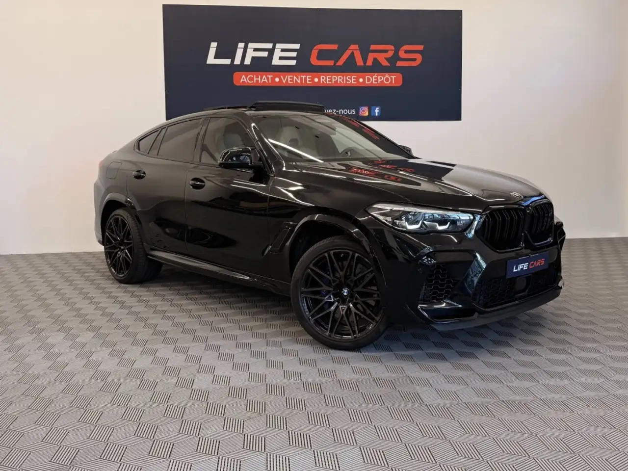 BMW X6 M (F96) 625ch Compétition 2021 entretien 2ème main Français entretien complet — photo 1 of 15