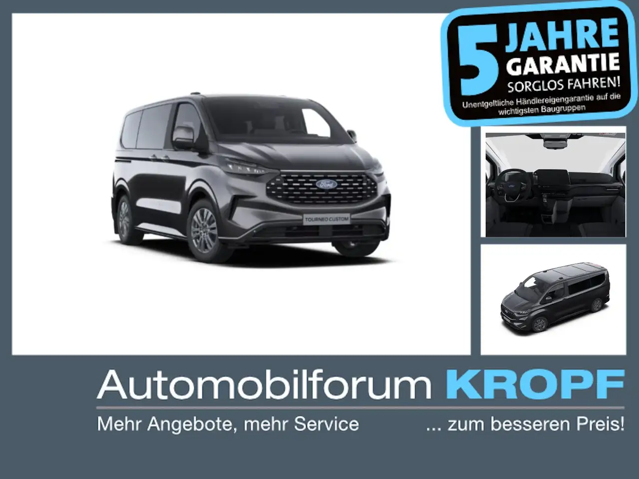 Ford Tourneo Custom Titanium X 340 L1 PHEV PANO*B&O — photo 1 of 12