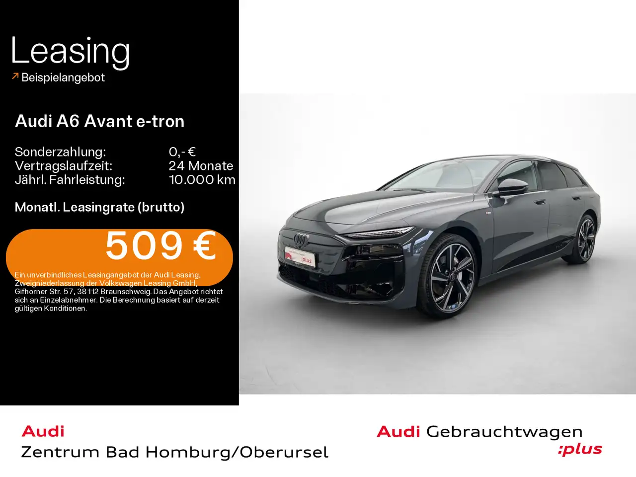 Audi A6 e-tron performance 2x S line*Air*B&O*AR — photo 1 of 19
