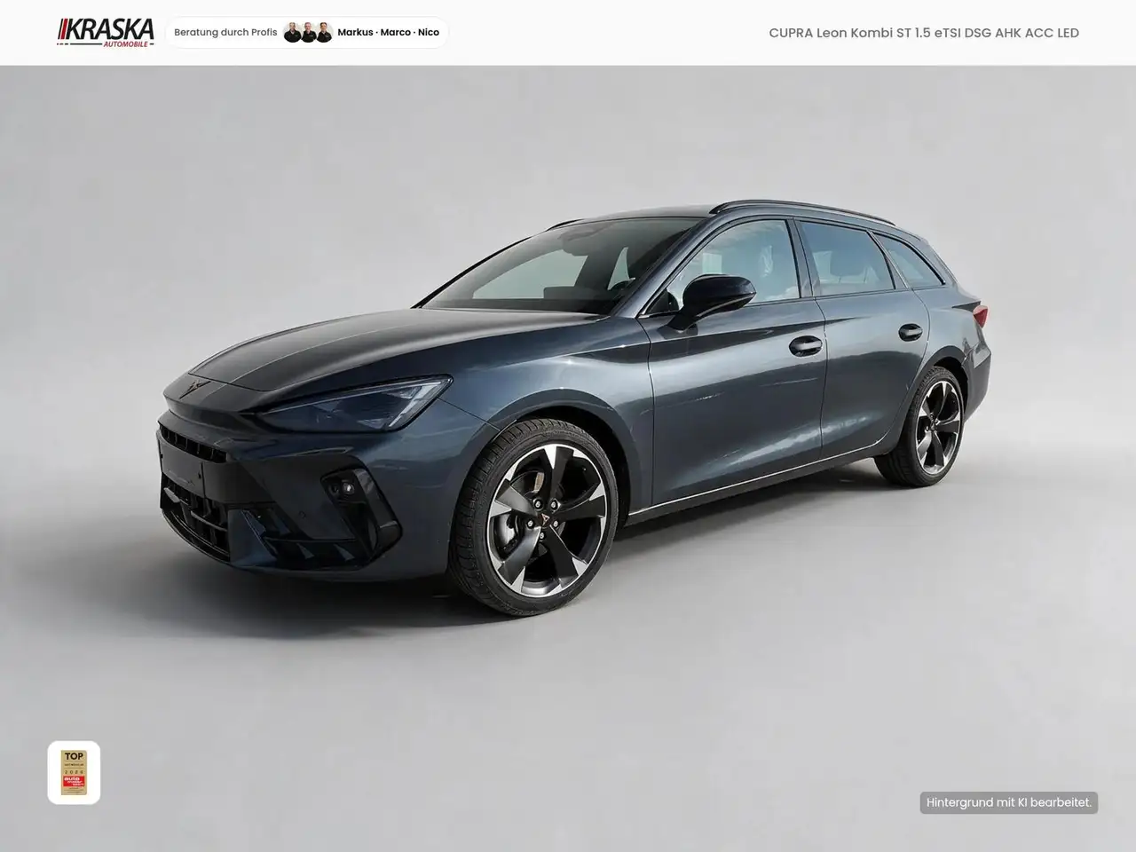 CUPRA Leon Kombi ST 1.5 eTSI DSG AHK ACC LED — photo 1 of 11