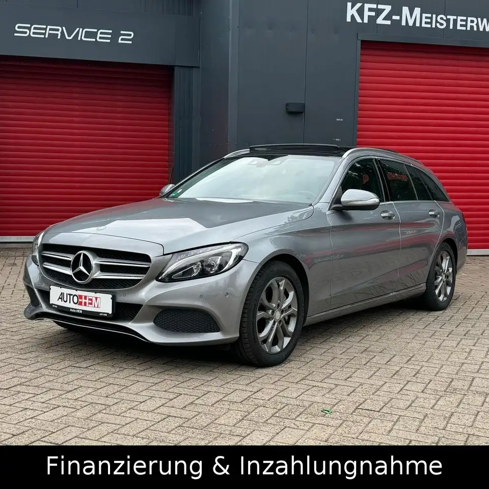 Mercedes-Benz C 250 Automatik Kamera Pano LED Head-Up AHK Navi — photo 1 of 21