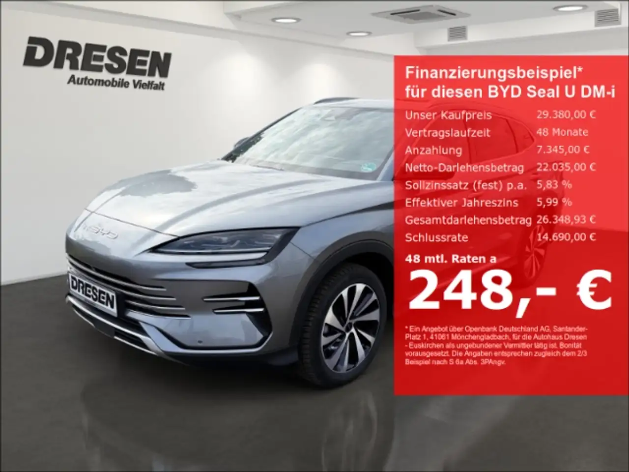 BYD Seal U Boost 1.5 elektr. Heckklappe/Sitzheizung/Klimaauto — photo 1 of 15