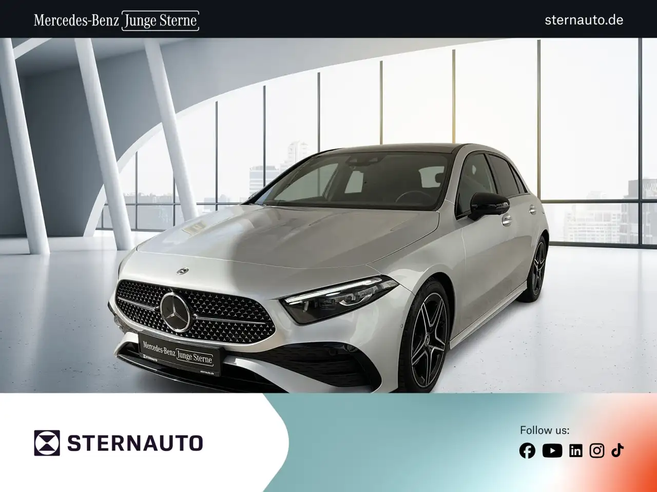 Mercedes-Benz A 180 A 180 AMG Line/Pano.-Dach/Distronic/Kamera/Navi BC — photo 1 of 35