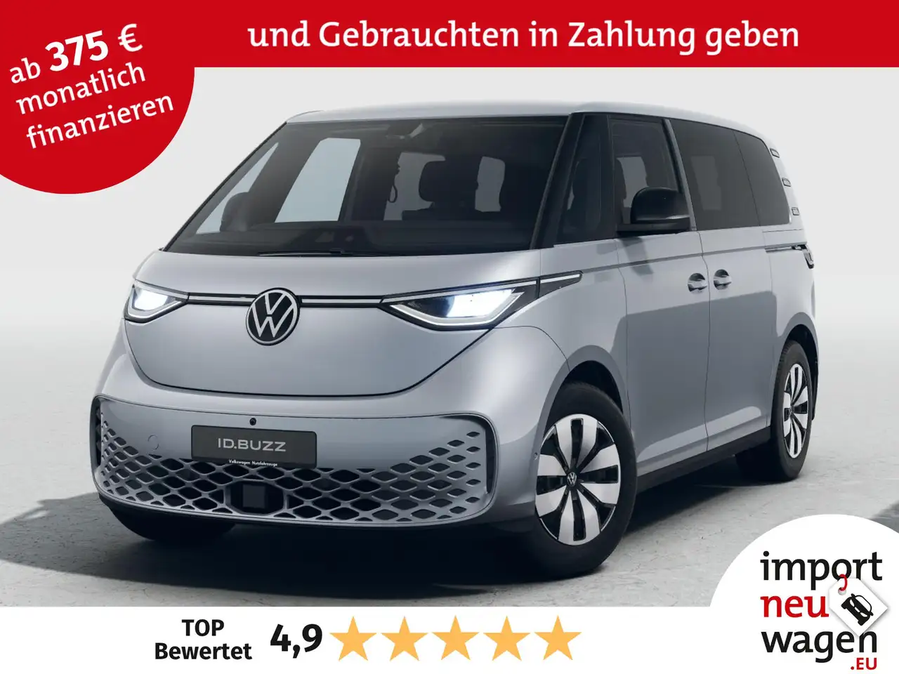Volkswagen ID. Buzz Pro 210kW AHK+360°Kamera+Komfortpaket+Keyless uvm — photo 1 of 15