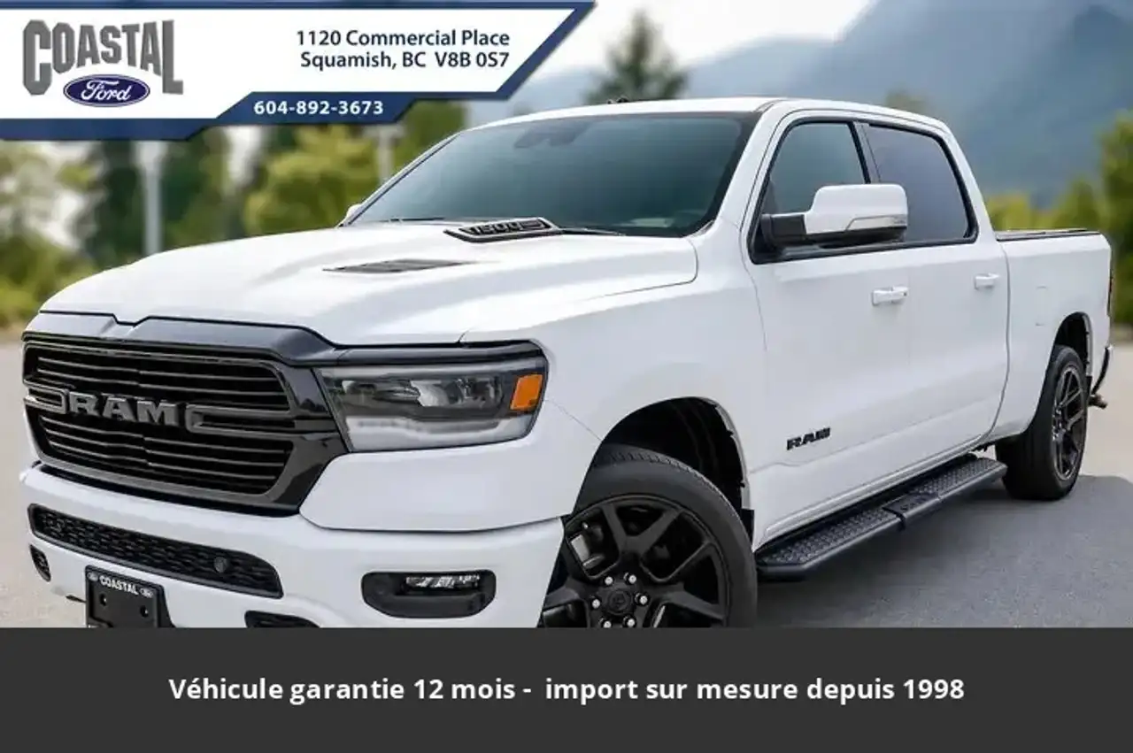 Dodge RAM Sport Night 12P 5.7L 4x4 Tout compris hors homologation 4500e — photo 1 of 20
