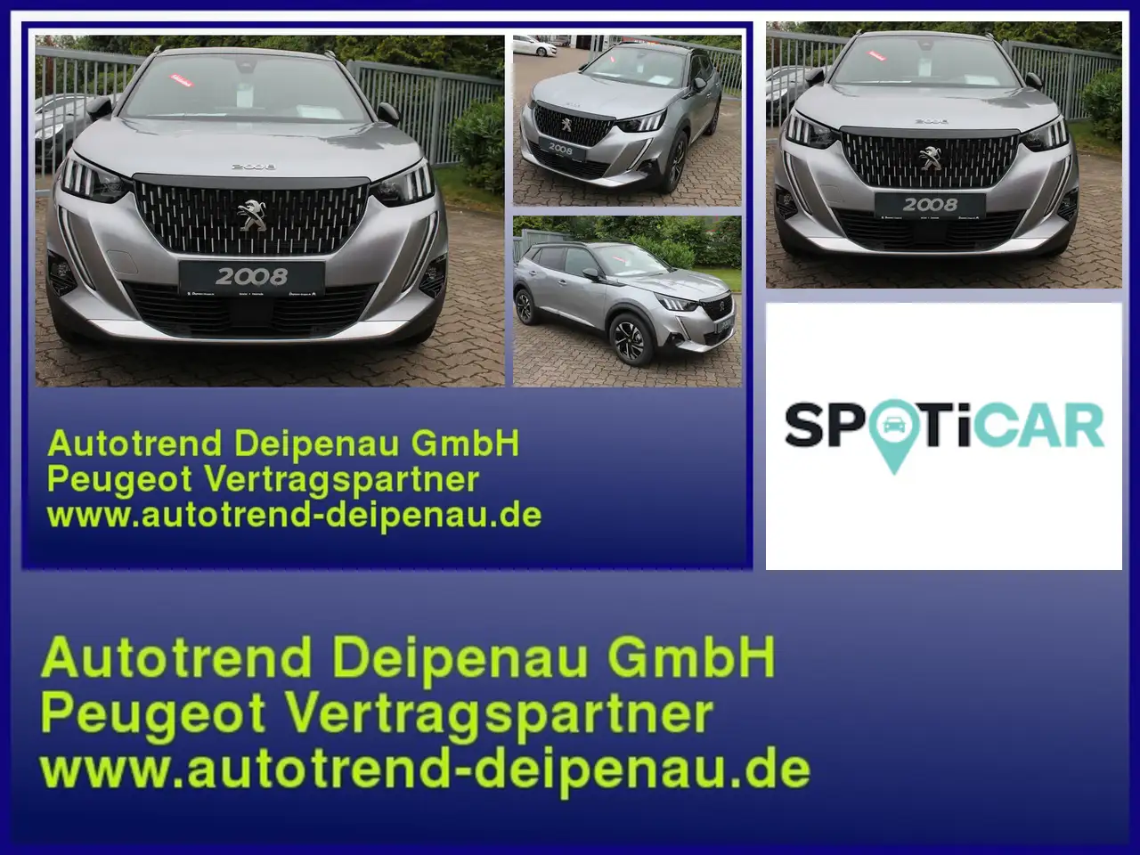 Peugeot 2008 GT Blue HDI 130 EAT8 ´´ Schiebedach ´´ — photo 1 of 22