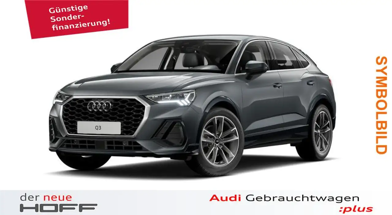 Audi Q3 Sportback Kamera LED Sportsitze Navi Sh 19 Zoll — photo 1 of 7