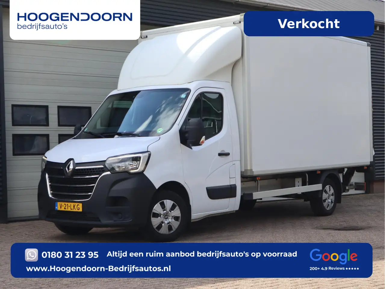 Renault Master T35 2.3 dCi 146pk Euro 6 Bakwagen - Laadklep - Cru — photo 1 of 15