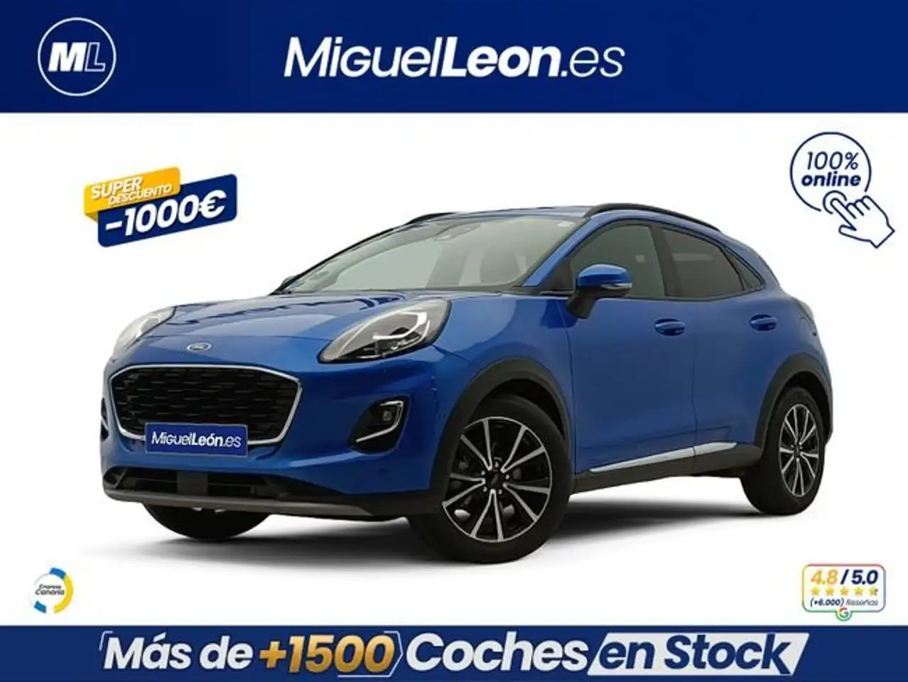Ford Puma 1.0 EcoBoost 125cv Titanium MHEV — photo 1 of 28