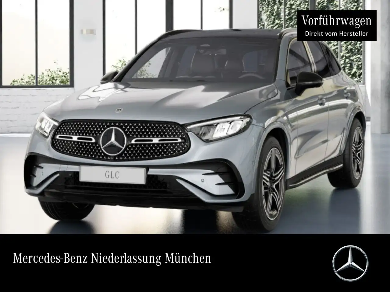 Mercedes-Benz GLC 220 d 4M AMG+NIGHT+PANO+360+AHK+LED+TOTW+9G — photo 1 of 15