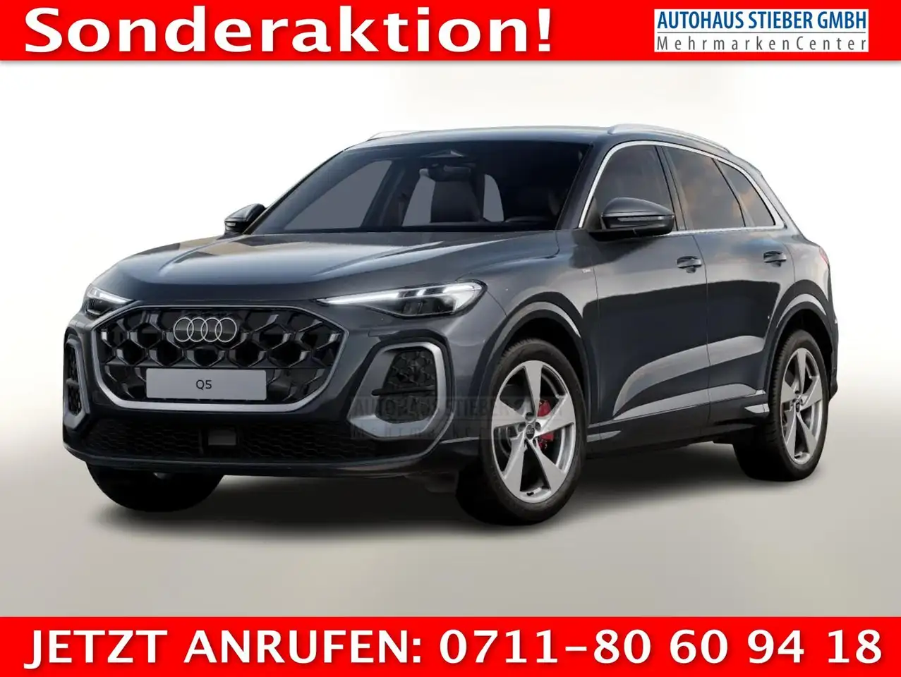 Audi Q5 S line 2xS Tech Leder 20Z PrivG SHZv+h VirCo+ 2... — photo 1 of 7