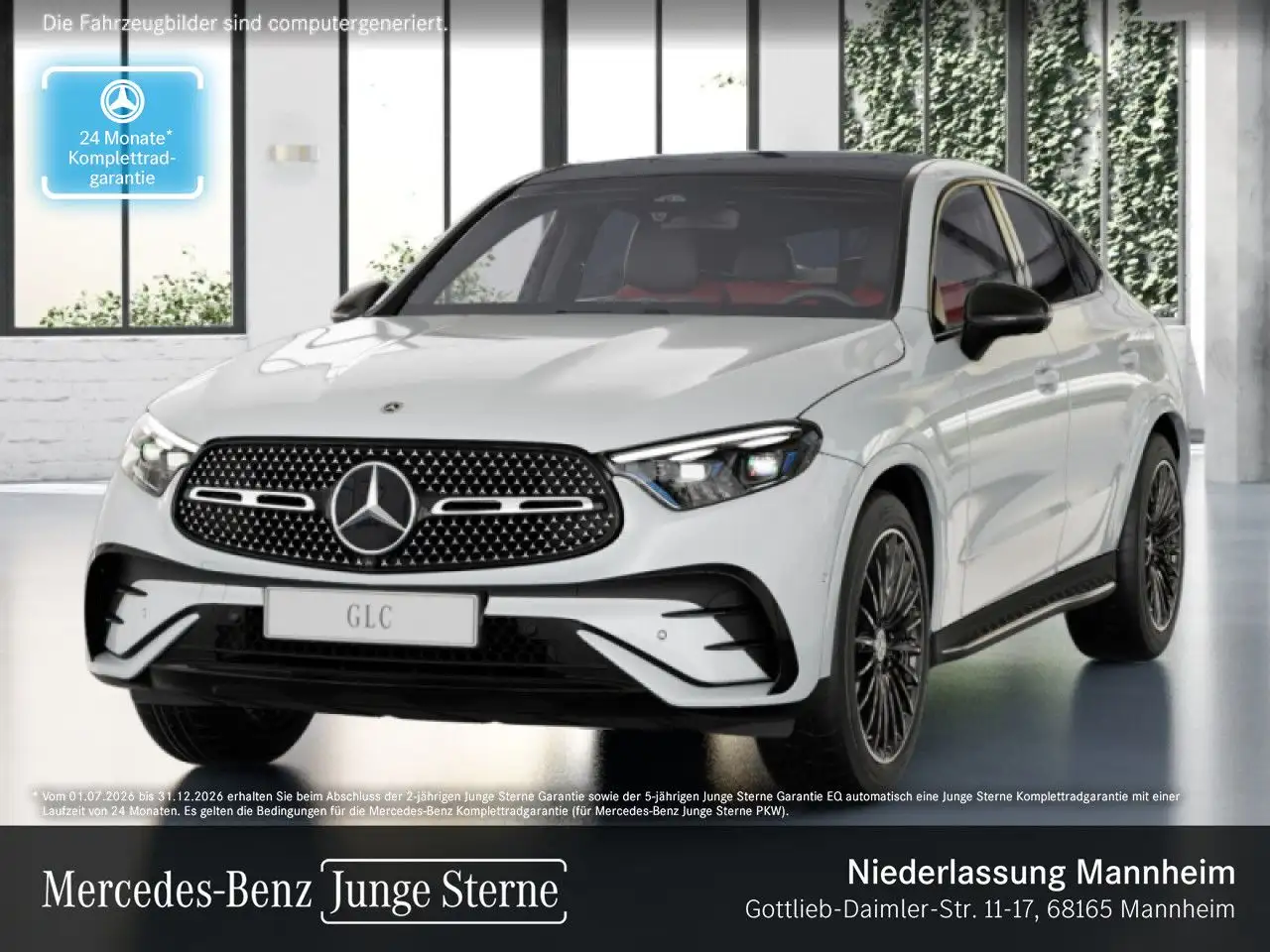 Mercedes-Benz GLC 450 d 4M AMG+NIGHT+PANO+360+AHK+TOTW+KEYLESS — photo 1 of 22