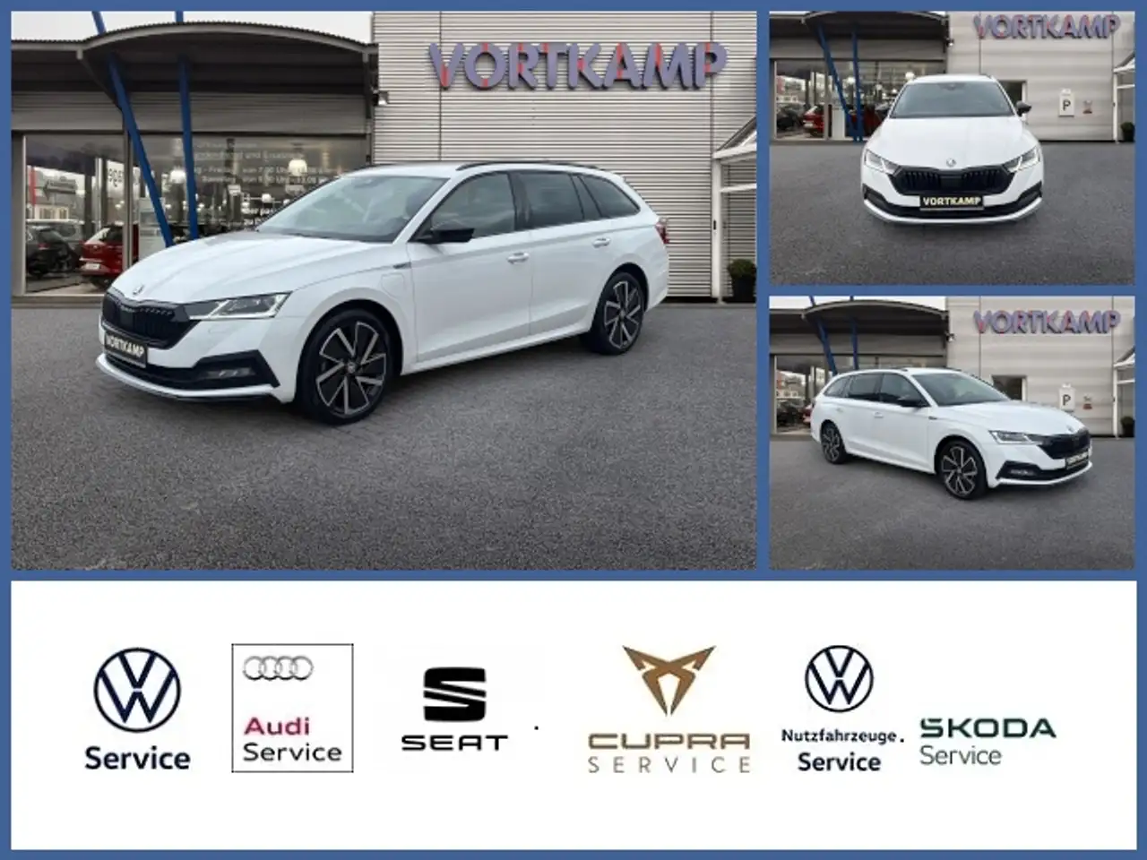 Skoda Octavia Combi Sportline iV AHK/headUp — photo 1 of 15