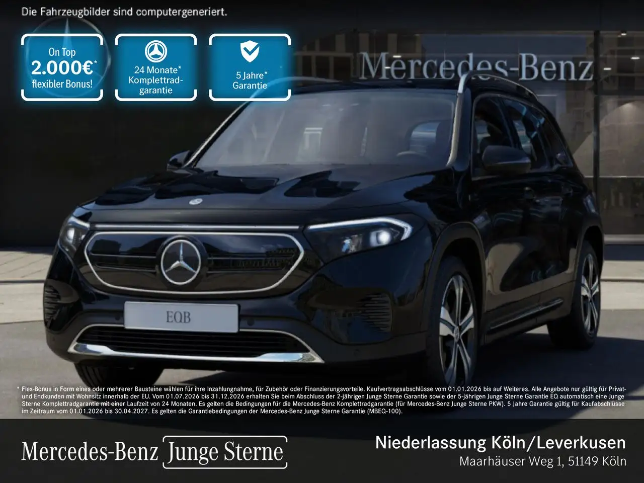 Mercedes-Benz EQB 250 PROG+ADVANCED+KAMERA — photo 1 of 15