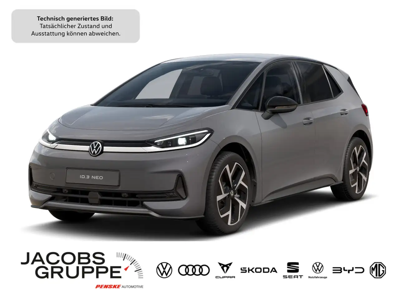 Volkswagen ID.3 Neo Life 125 kW 170 PS 50 kWh 1-Gang-Automatik Navi/GJR 19"/SHZ — photo 1 of 9