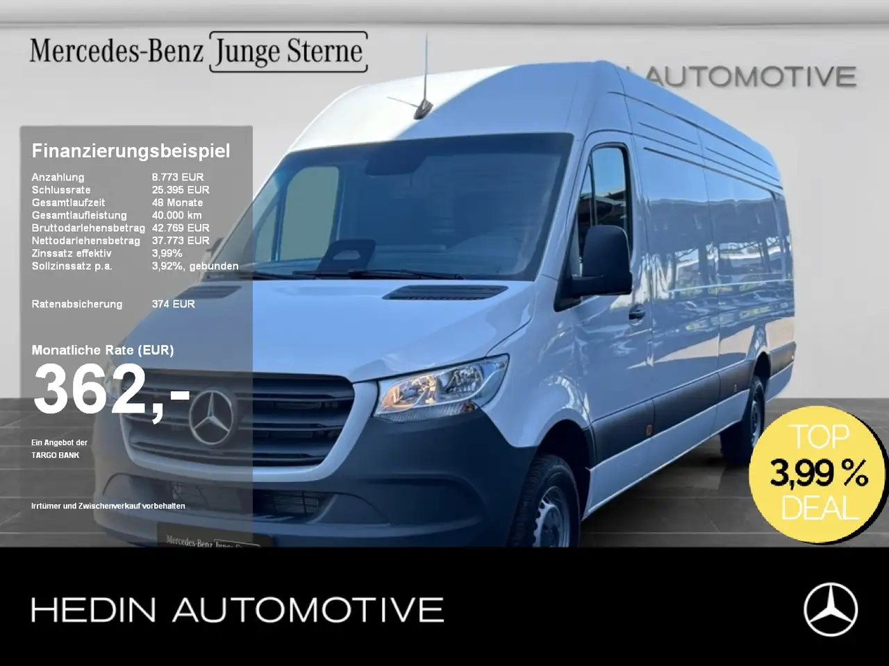 Mercedes-Benz Sprinter 317 CDI Ka PRO Hoch ExtraL KAM KLIMA — photo 1 of 22
