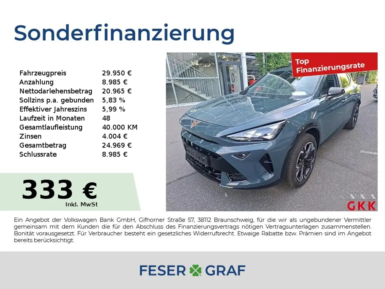 CUPRA Formentor 1.5eTSI AHK LED Winter-Paket — photo 1 of 11