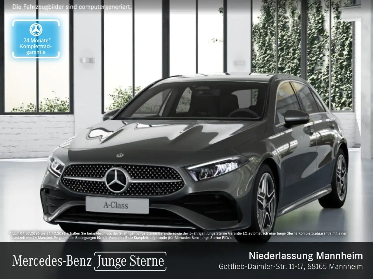 Mercedes-Benz A 180 AMG+LED+KAMERA+TOTW+7G — photo 1 of 22