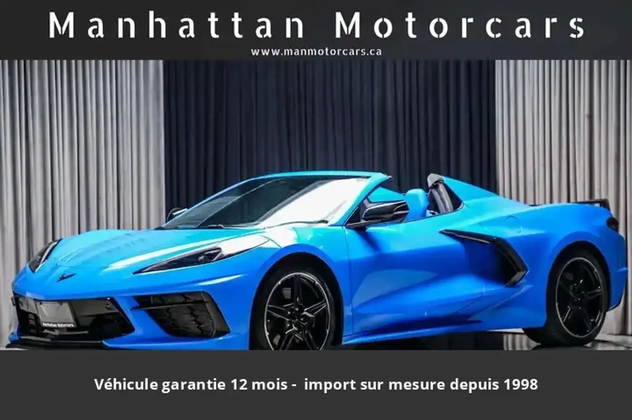 Chevrolet Corvette C8 3LT Tout compris hors homologation 4500e — photo 1 of 30