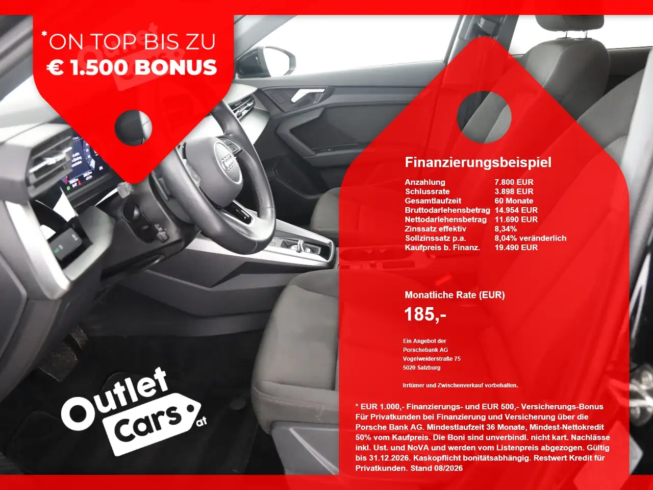 Audi A3 Sportback 30 2.0 TDI advanced — photo 1 of 25