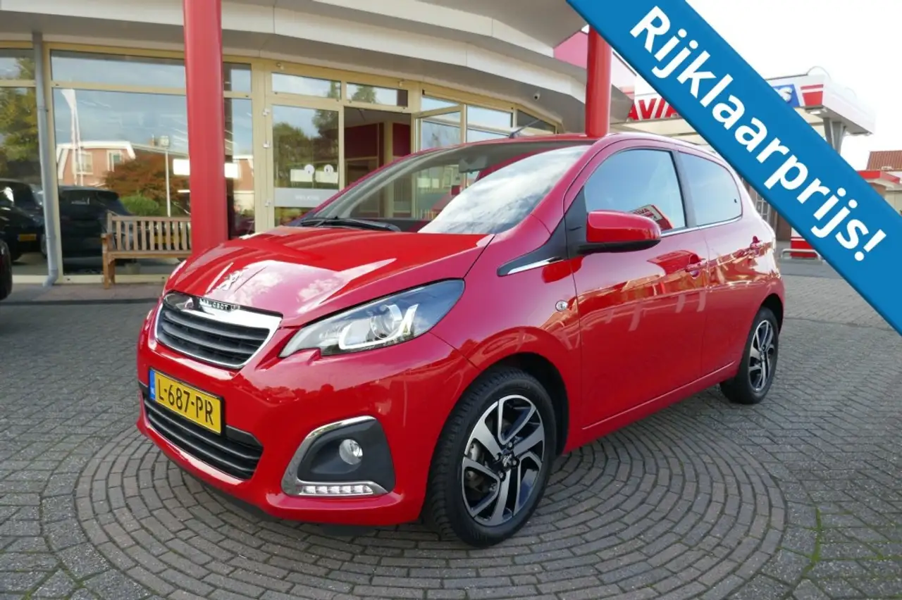 Peugeot 108 1.0 E-VTI ALLURE NAVI BIJ APP/ APPLE CARPLY ANDOI — photo 1 of 31