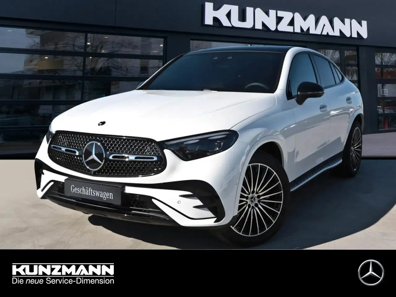 Mercedes-Benz GLC 300 d 4MATIC Coupé AMG Night Panorama AHK — photo 1 of 25