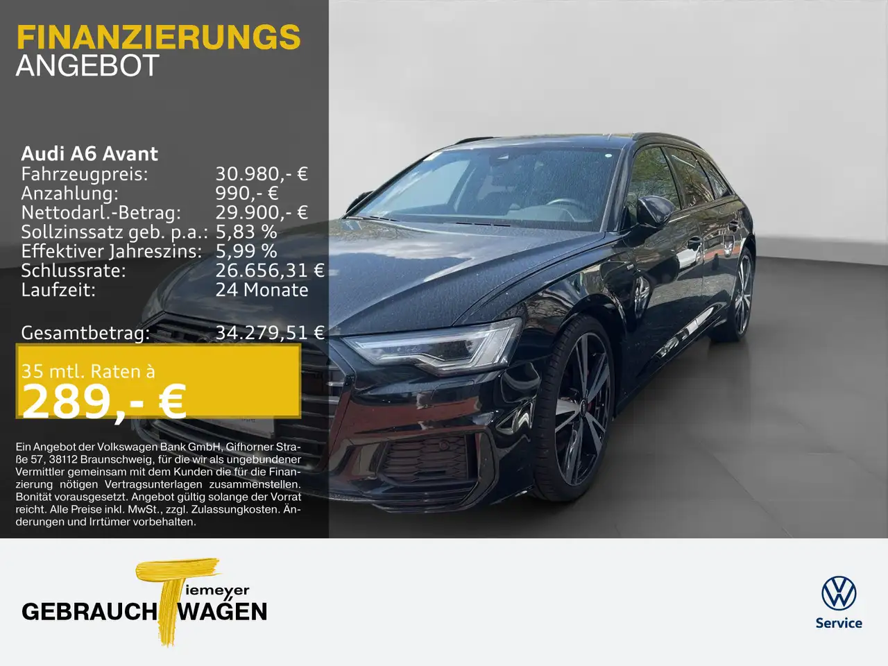 Audi A6 55 TFSI e Q S LINE LM21 MATRIX-LED OPS+ — photo 1 of 15