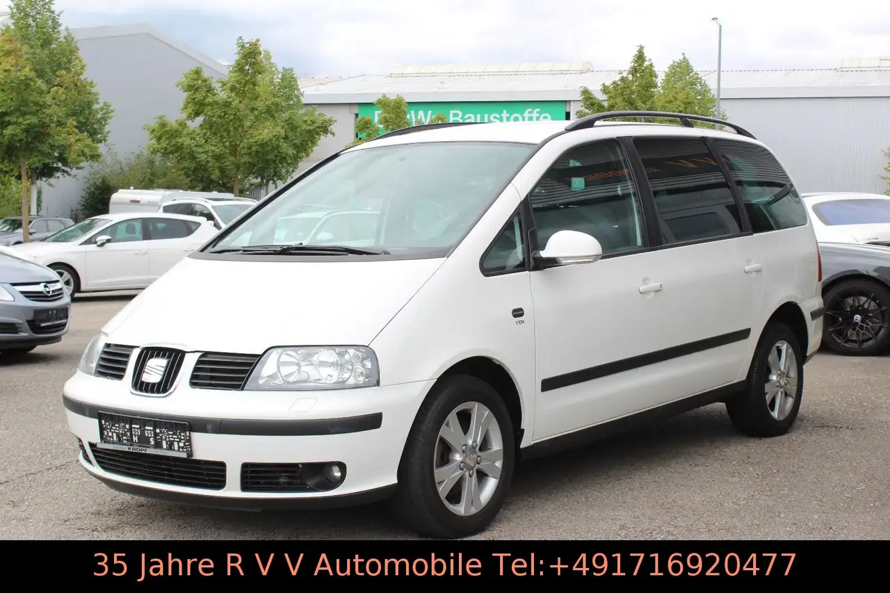 SEAT Alhambra 2.0 TDI, Best of Vigo, TÜV neu,7-Sitzer — photo 1 of 33