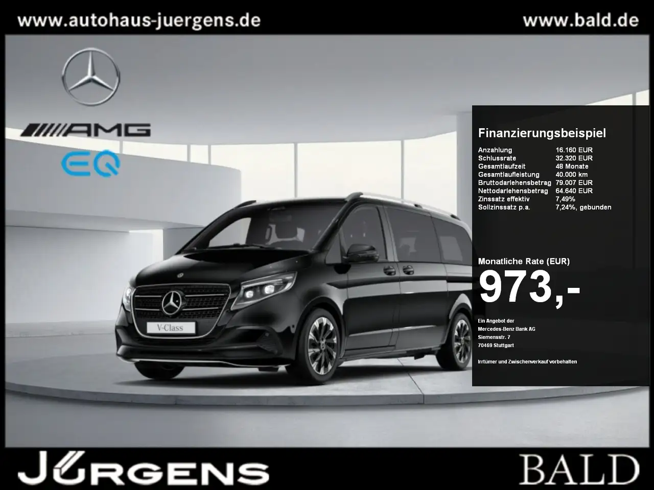 Mercedes-Benz V 250 Style/lang/Allrad/Standh/AHK/MBeam/360° — photo 1 of 10