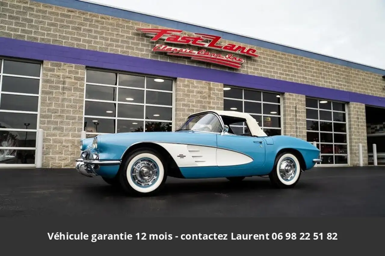Chevrolet Corvette 1961 Coupe 283 CI V8 315 HP Code RPO 469 4 vitesses Tous compris — photo 1 of 40