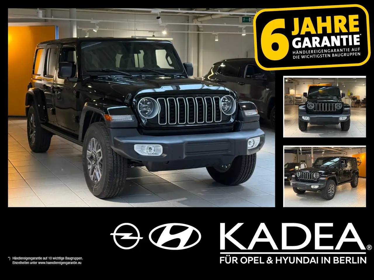Jeep Wrangler ACC+LED+Navi+Allwetterreifen — photo 1 of 15