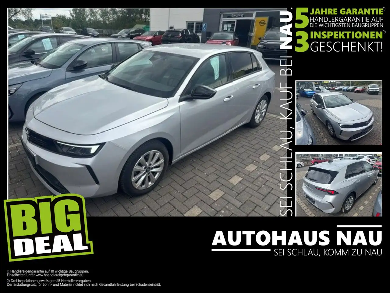 Opel Astra Elegance 1.2 Inspektionspaket BigDeal — photo 1 of 9