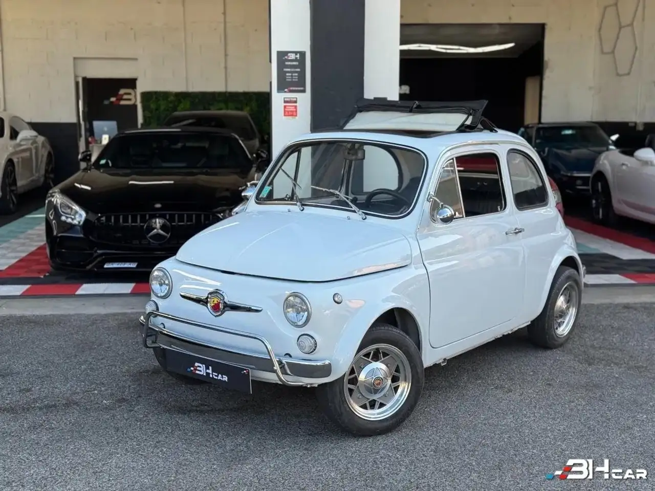 Fiat 500 ABARTH / KIT ABARTH / MOTEUR 650cc REFAIT À NEUF / BOÎTE 5 VITESSES / SUIVI D'ENTRETIEN — photo 1 of 28