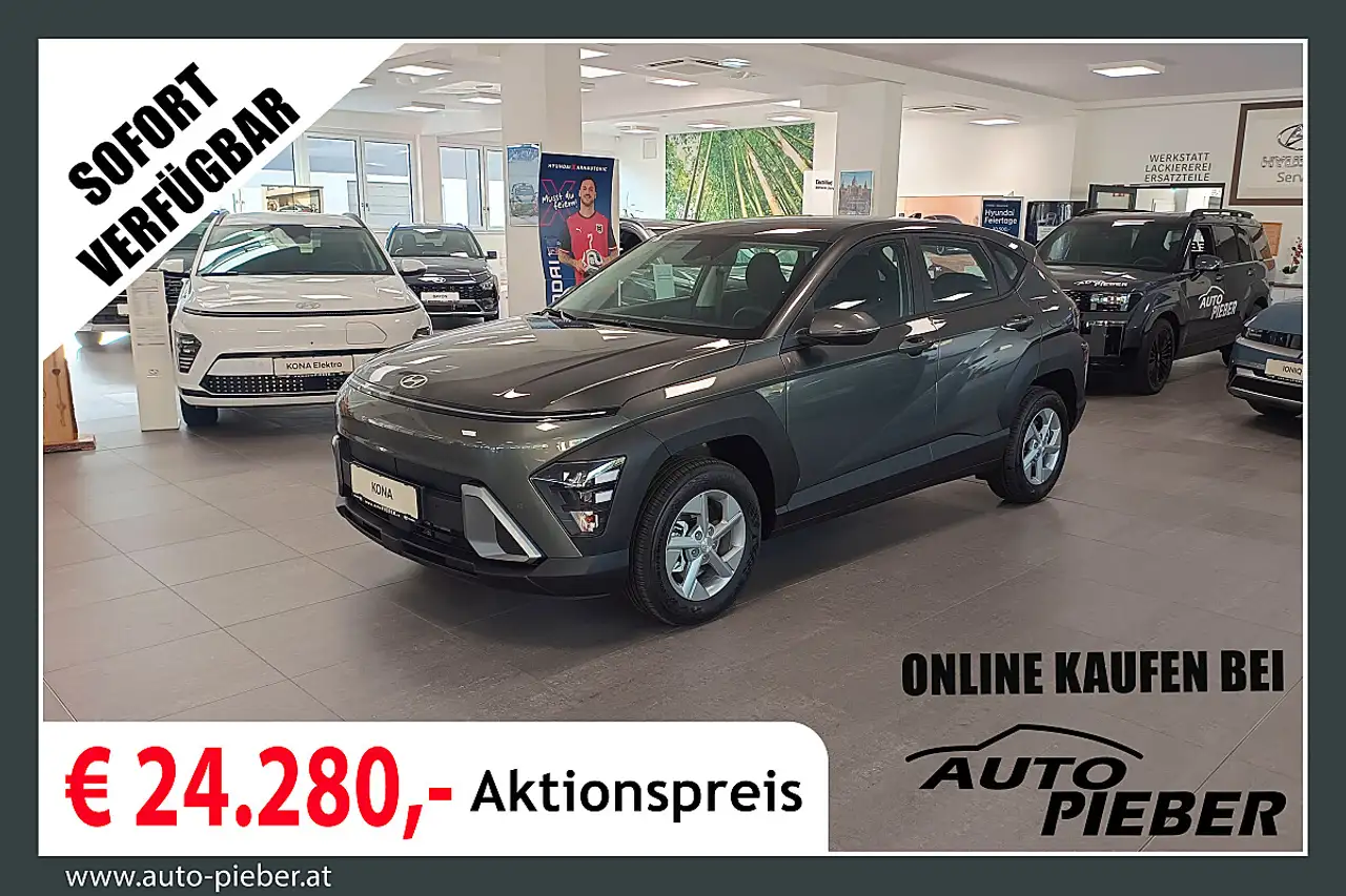 Hyundai KONA Kona 1,0 T-GDi 2WD Smart Line *LED*Navi*Klima* — photo 1 of 24
