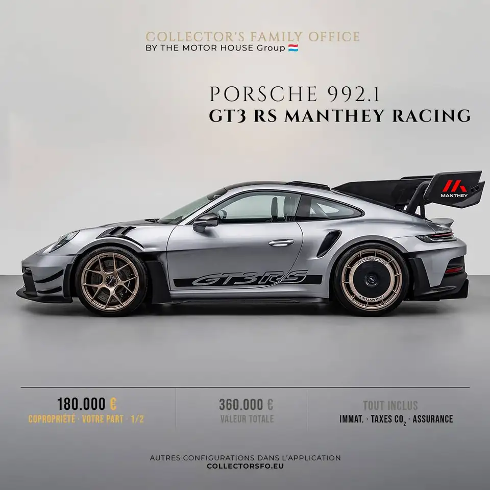 Porsche 992 .1 GT3 RS MANTHEY RACING — photo 1 of 9