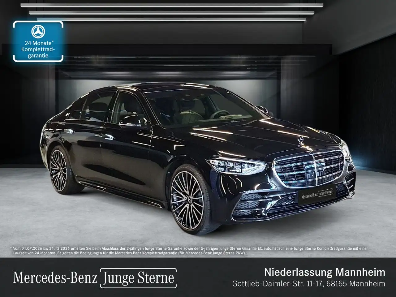 Mercedes-Benz S 500 L 4M AMG+NIGHT+PANO+DIGITAL-L+BURMESTER3D — photo 1 of 15