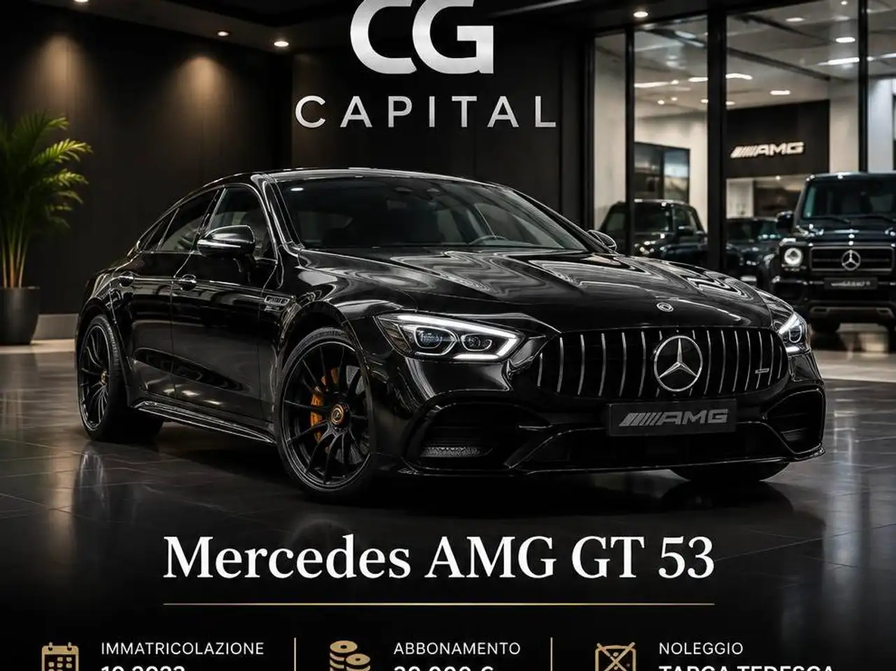 Mercedes-Benz AMG GT A NOLEGGIO CON C.G. CAPITAL CARD — photo 1 of 1
