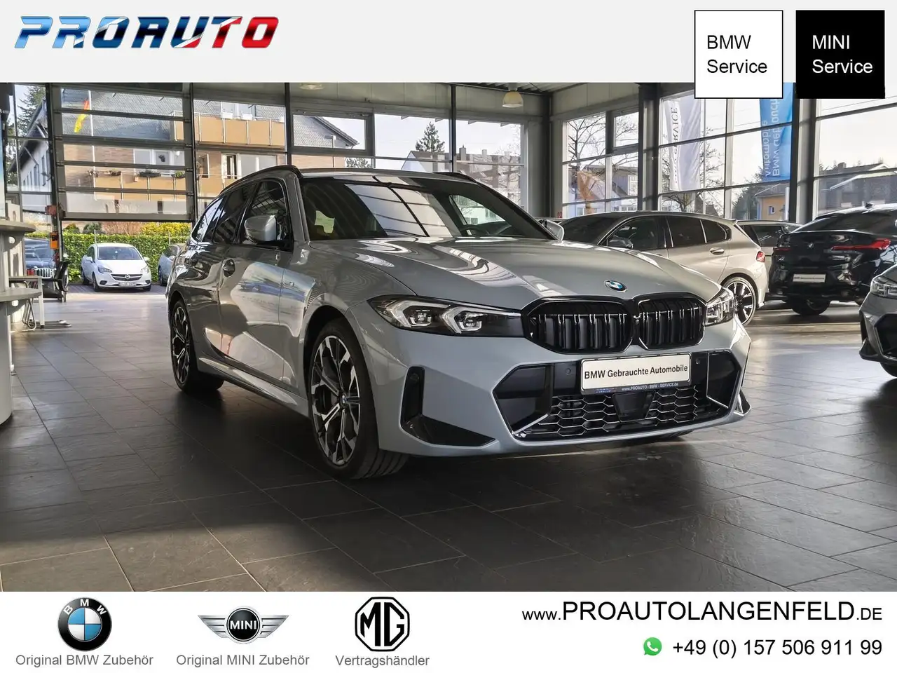BMW 330 i Tou xDrive M Sport AHK/HUD/PANO/360°/19" — photo 1 of 18