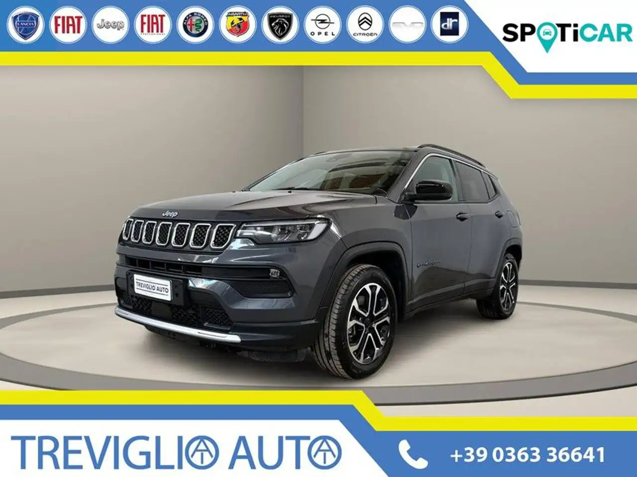Jeep Compass 1.3 Turbo T4 190 CV PHEV AT6 4xe Limited — photo 1 of 40