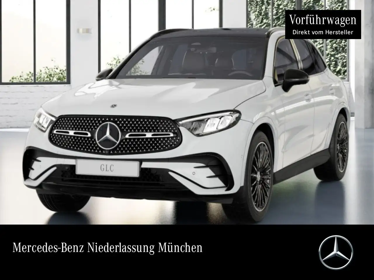 Mercedes-Benz GLC 200 4M AMG+NIGHT+PANO+360+AHK+LED+TOTW+KEYLESS — photo 1 of 15