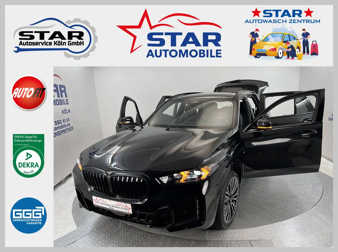 BMW X5 BMW X5 xDrive30d M Sport Mild-Hybrid (LCI) – Black Sapphire Metallic — photo 1 of 40