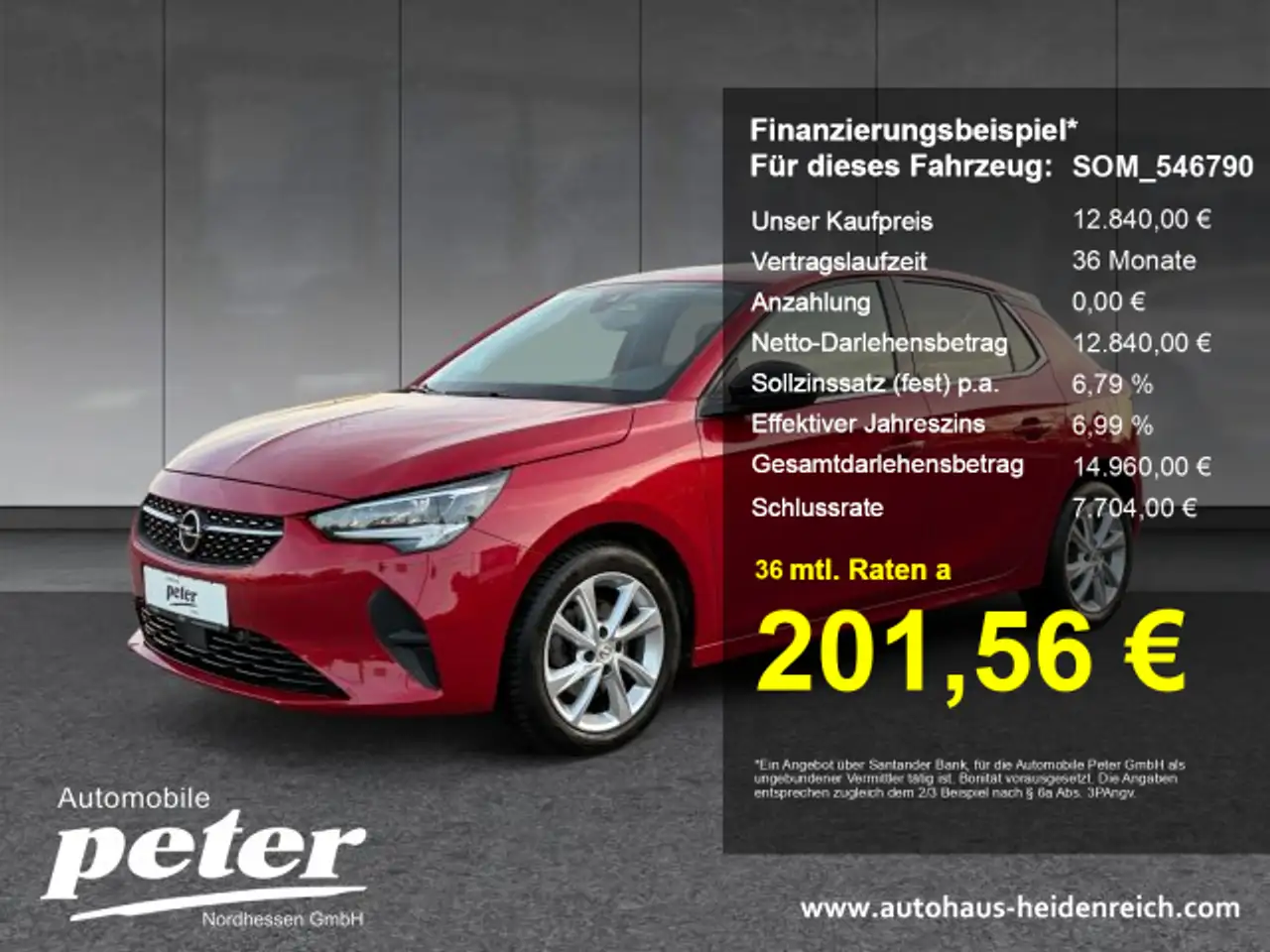 Opel Corsa Corsa F 1.2 Turbo Elegance Klimaautomatik Sitzheizung Allwetter 100PS — photo 1 of 18