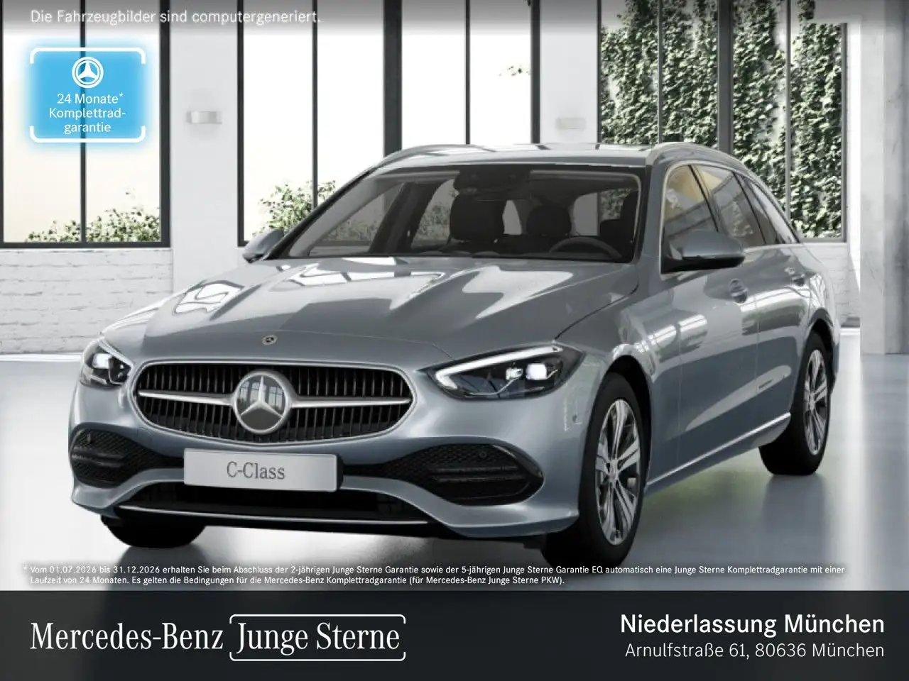Mercedes-Benz C 200 T 4M AVANTG+LED+KAMERA+KEYLESS+9G — photo 1 of 22